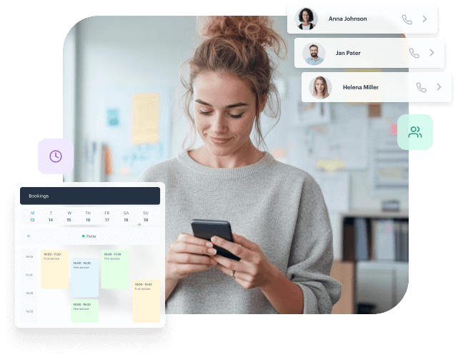 Book appointments directly on your website