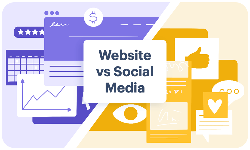 Website vs. Social Media: Why Your Business Needs Both 